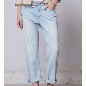 Anthropologie Current/Elliott boyfriend jeans
